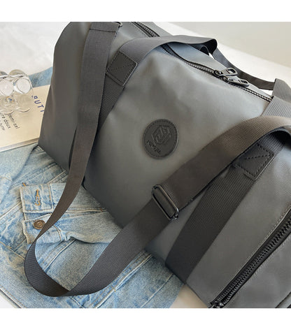 Travel Duffel Bag Sport Gym Bag Oxford Tote Bag Swimming Bag with Shoe Pouch