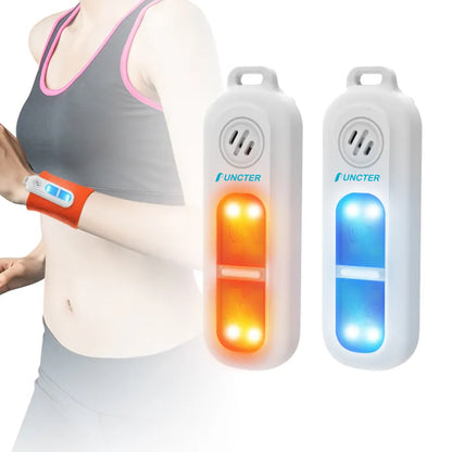Outdoor Running Light Personal Alarm Clip Self-defense Keychain