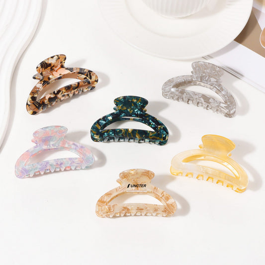 2.8" L Hollow Claw Clip Sweet & Elegant Hair Accessory for Women