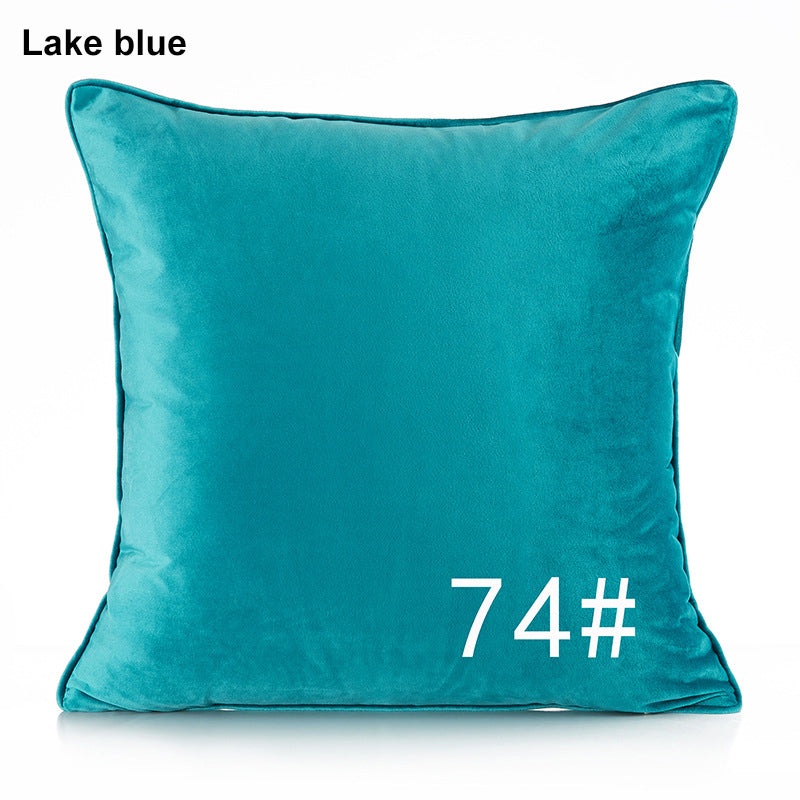 Full Printed 19.7 x 19.7" Premium Square Dutch Velvet Throw Pillowcase With Hidden Zipper