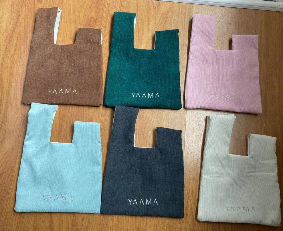 Corduroy Wrist Bag
