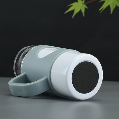13 oz /400ml Coffee Mug Camping Mug Travel Tumbler Cup Insulated Water Bottle with Straw