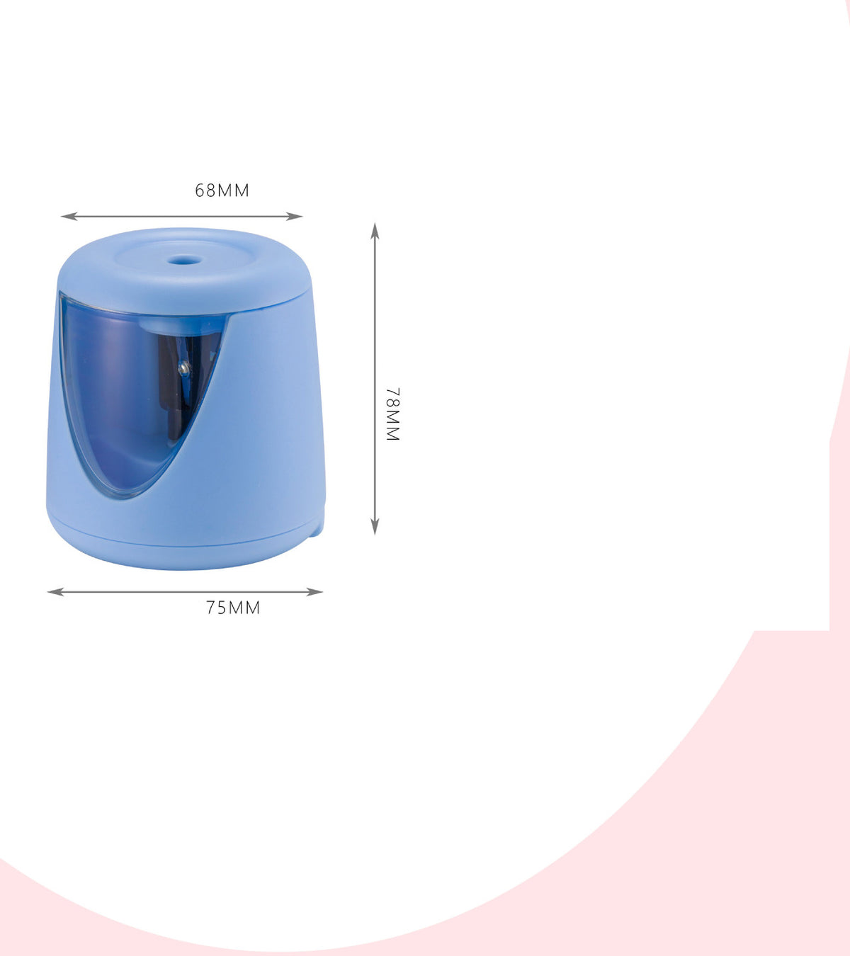 Battery-Powered/Plug-in Electric Pencil Sharpener