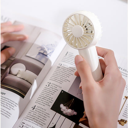 Mini Handheld Fan Desktop Fan Battery Operated Rechargeable Personal Ultra Quiet Portable Fan