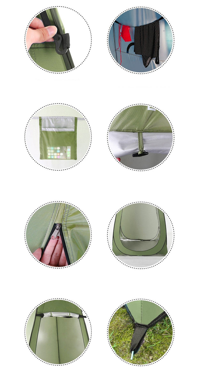 Portable Pop Up Foldable Lightweight Changing Tent/Camping Bathroom/Shower Tent
