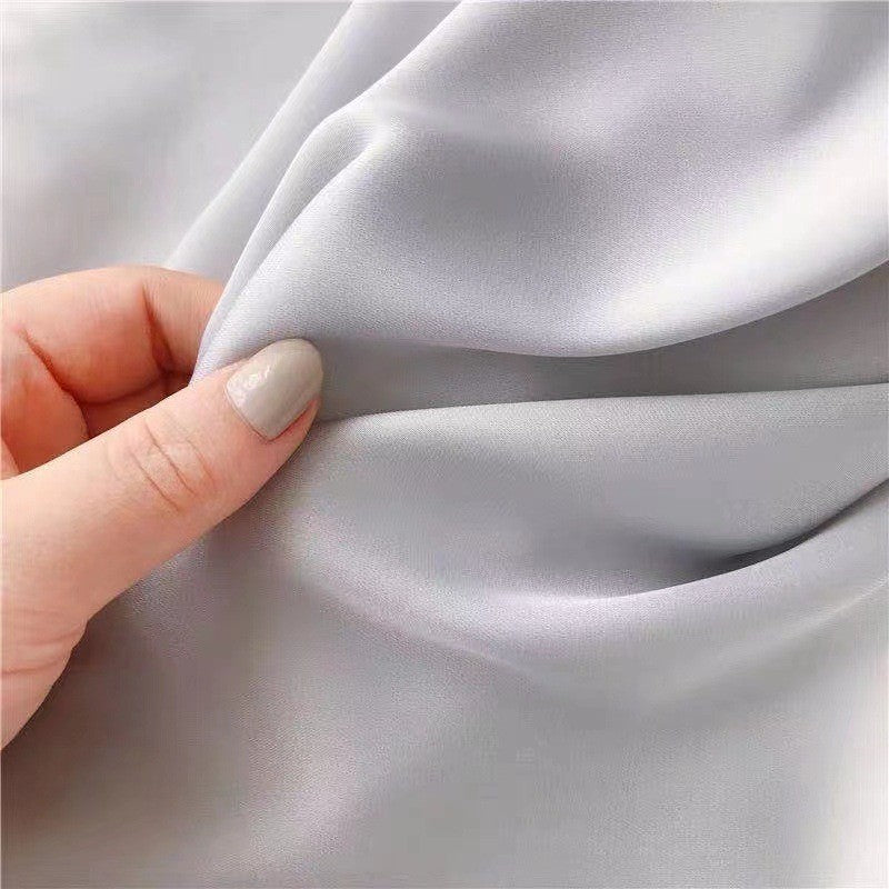 28" x 28" Light Gray Square Scarf Neck Scarves Kerchief Neckerchief Handbags Wrap Scarf #62