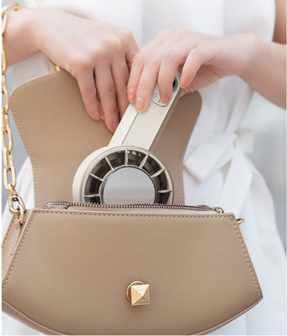 Small Handheld Fan Rechargeable Portable Fan Desk Fan For Travel
