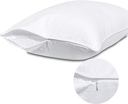 20 x 36" Embroidery Premium Square Cotton Throw Pillowcase Pillow Cover With Hidden Zipper