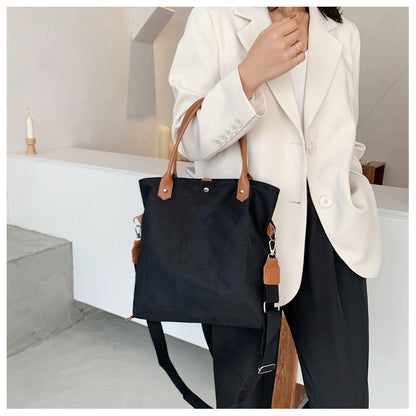 Canvas Grocery Shopping Tote Bag Single Shoulder Bag Cross body Bag