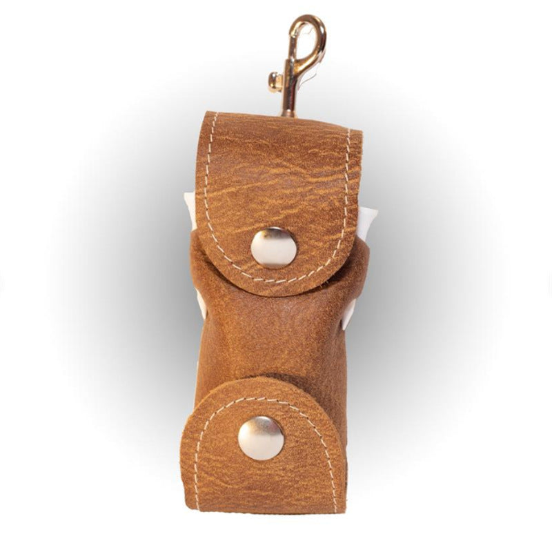 PU Leather Golf Ball Pouch Golf Bag Waist Pack Without Balls & Tees