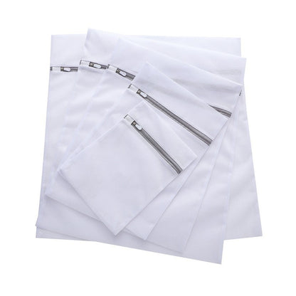 15.8x19.7" Fine Mesh Laundry Bags Laundry Wash Bags W/ Sturdy Zipper for Delicates-Woven Label