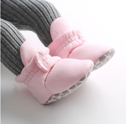 Cotton Baby Booties (12-18m)