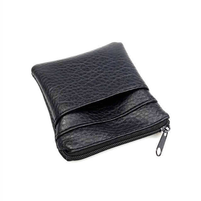 PU Zipper Coin Bag