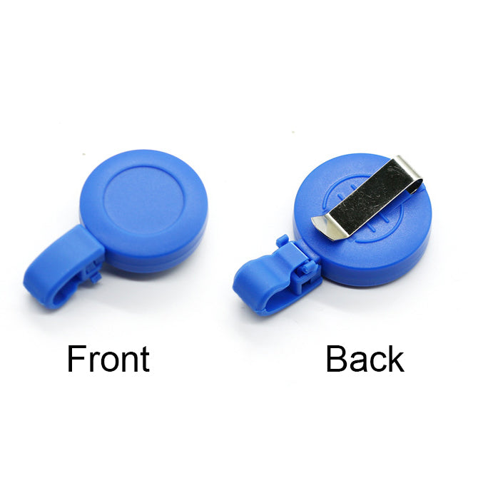 Retractable Badges Holder for ID Card Keychain Whistles Lanyards