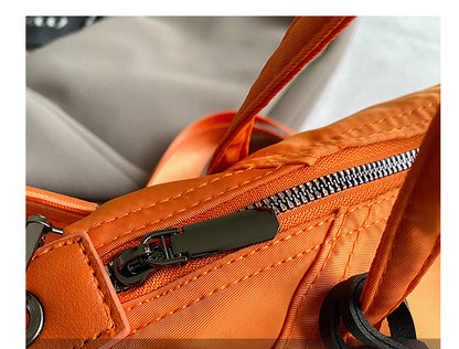 Nylon Grocery Shopping Tote Bag Single Shoulder Bag Cross Body Bag Sport Bag