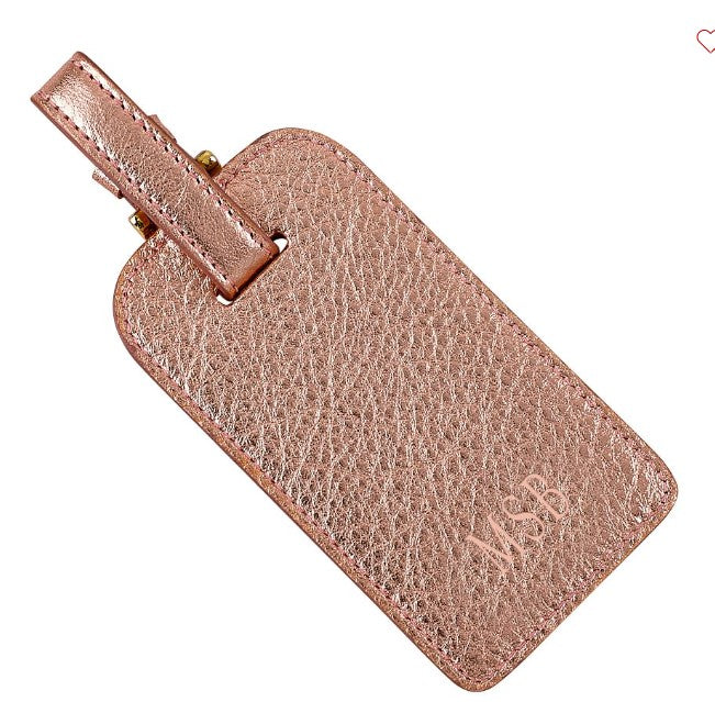 PU Leather Luggage Tag