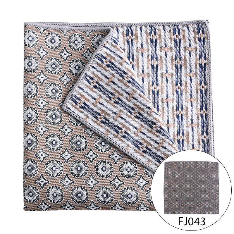 13x13" Pocket Squares for Men Mens Handkerchiefs for Wedding Business Banquet Suit Accessories