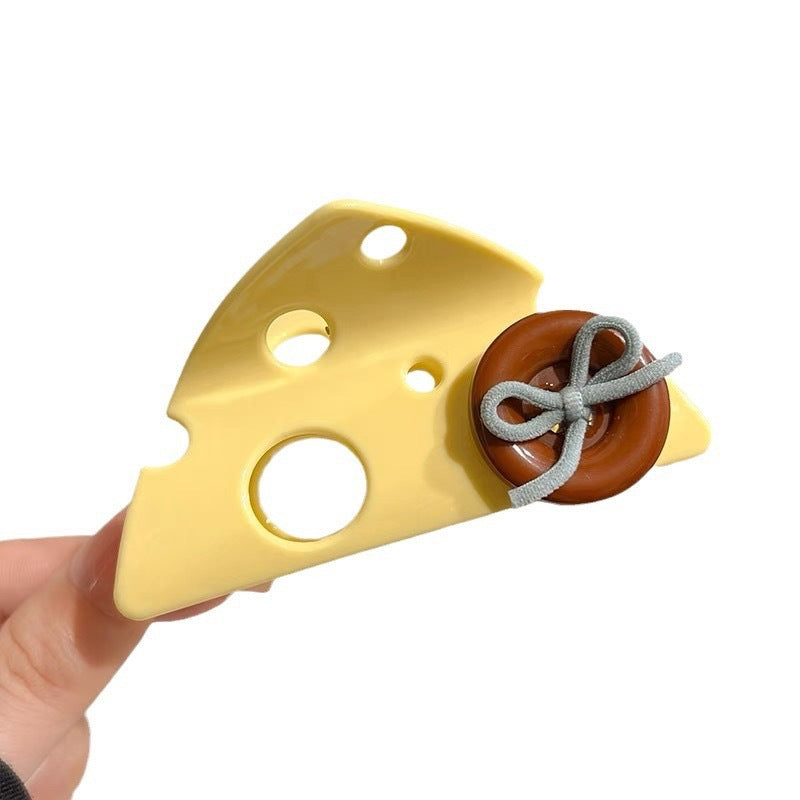 Cheese Hair Claw Clips Hair Clips