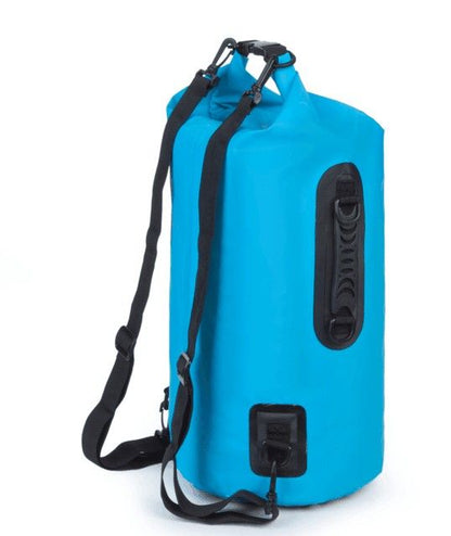 Blue Blank Back View