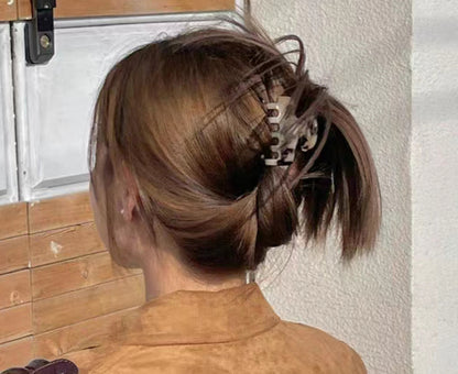 Small Size Rectangle Hair Claw Clip