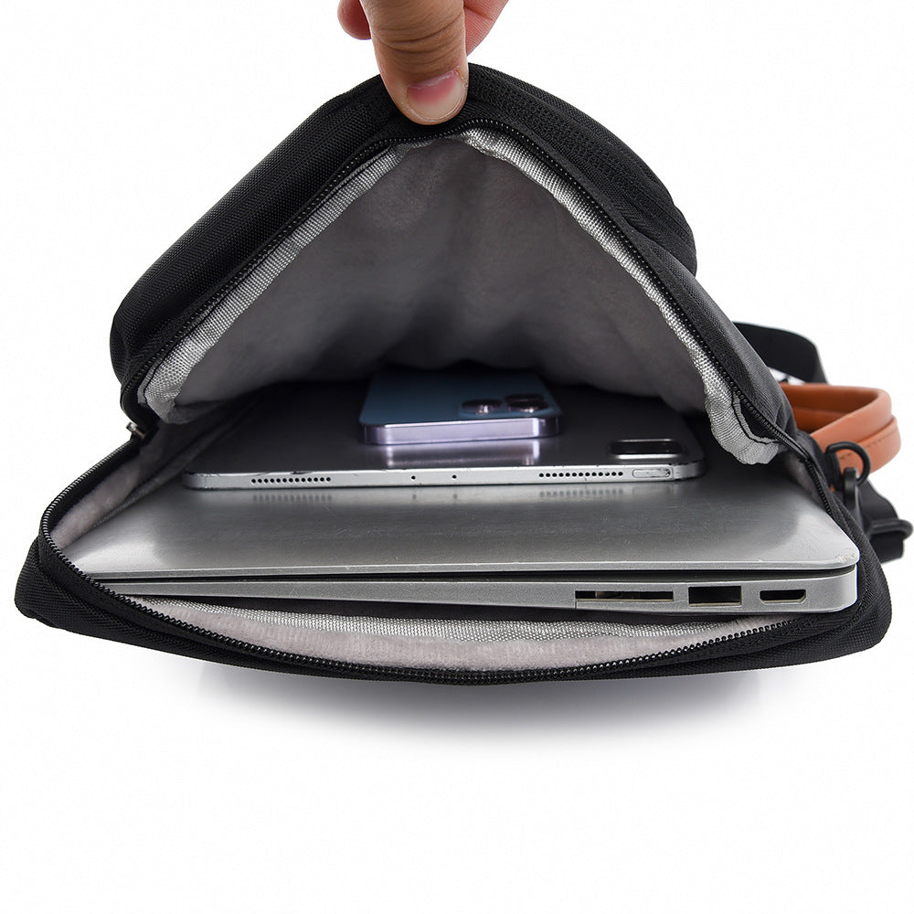 Water Resistant 13" Laptop Bag Laptop Sleeve With Carrying Handle With Shoulder Strap
