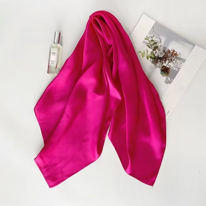 28" x 28" Rose Red Neck Scarves Kerchief Neckerchief Handbags Wrap Scarf #78