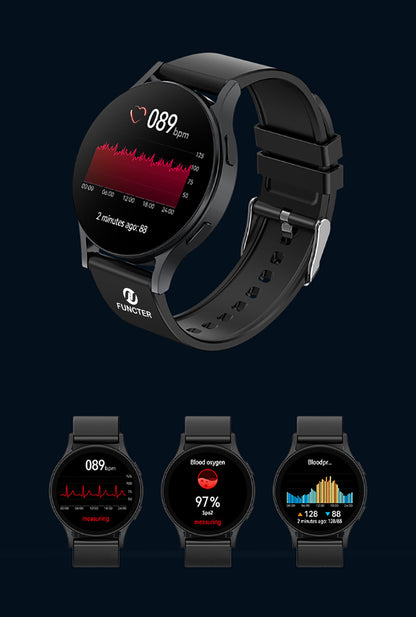Round Shade Wireless Pedometer Smart Watch