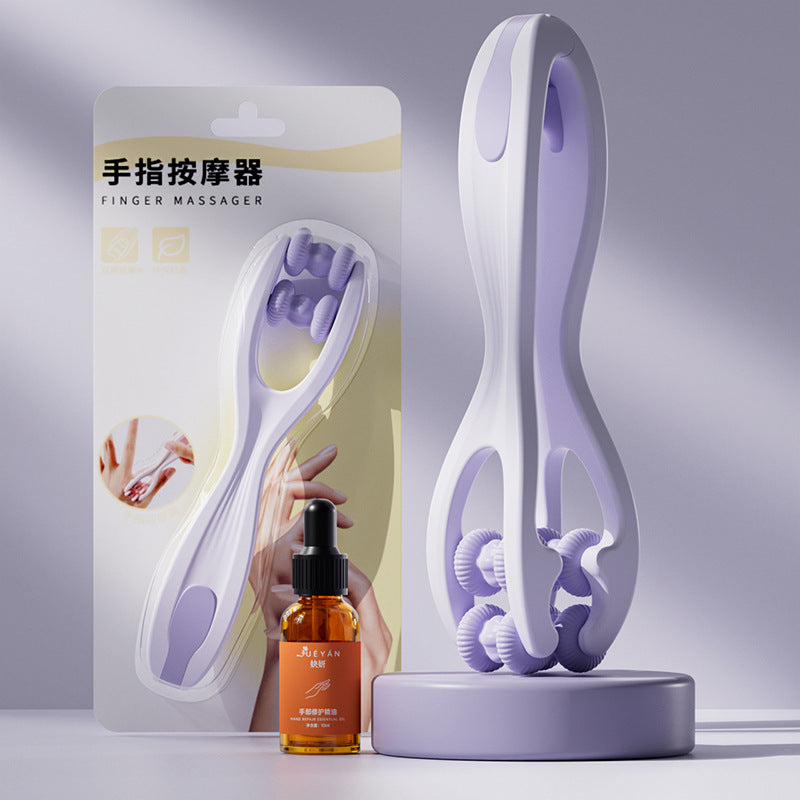 Finger Massager, Finger Roller,Handheld Finger Massage Tool for Blood Circulation and Stress Relief