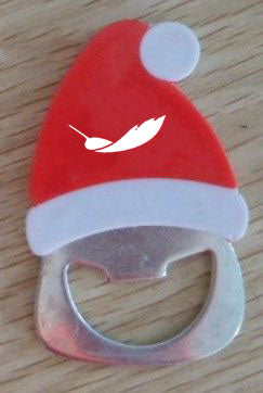 Christmas Hat Bottle Opener