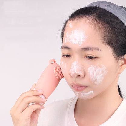 Silicone Travel Bottles for Toiletries W/Multi-functional Face Wash