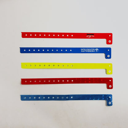 Disposable PVC Wristband Identification Bracelet for Events