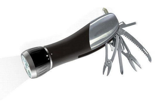 Car Safety Tools w/Flashlight Seatbelt Cutter