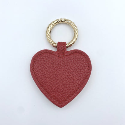 Heart Shaped PU Leather Magnetic Hat Clip