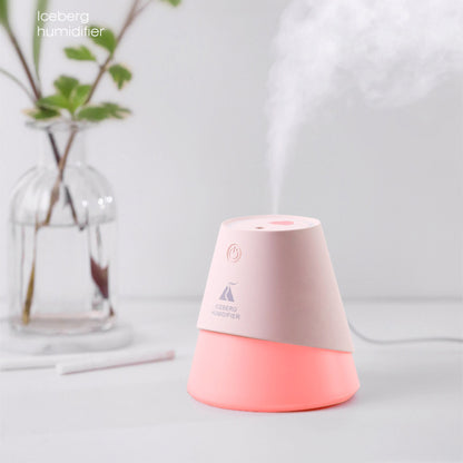 Volcanic Mini Air Humidifier w/Fan & Light