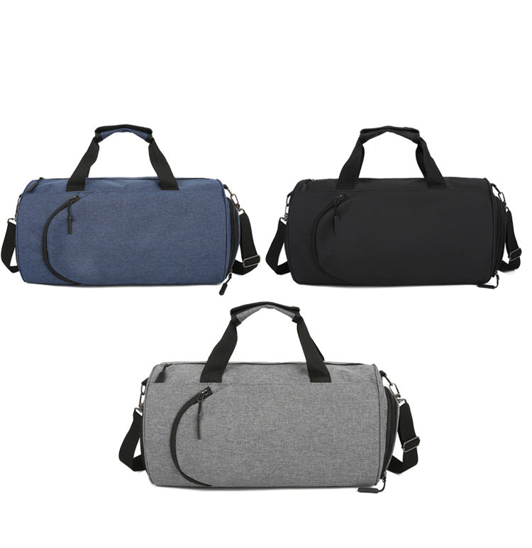Wet and Dry Separated Nylon Tote Bag Swimming Bag Gym Bag for Beach/Fitness/Travel