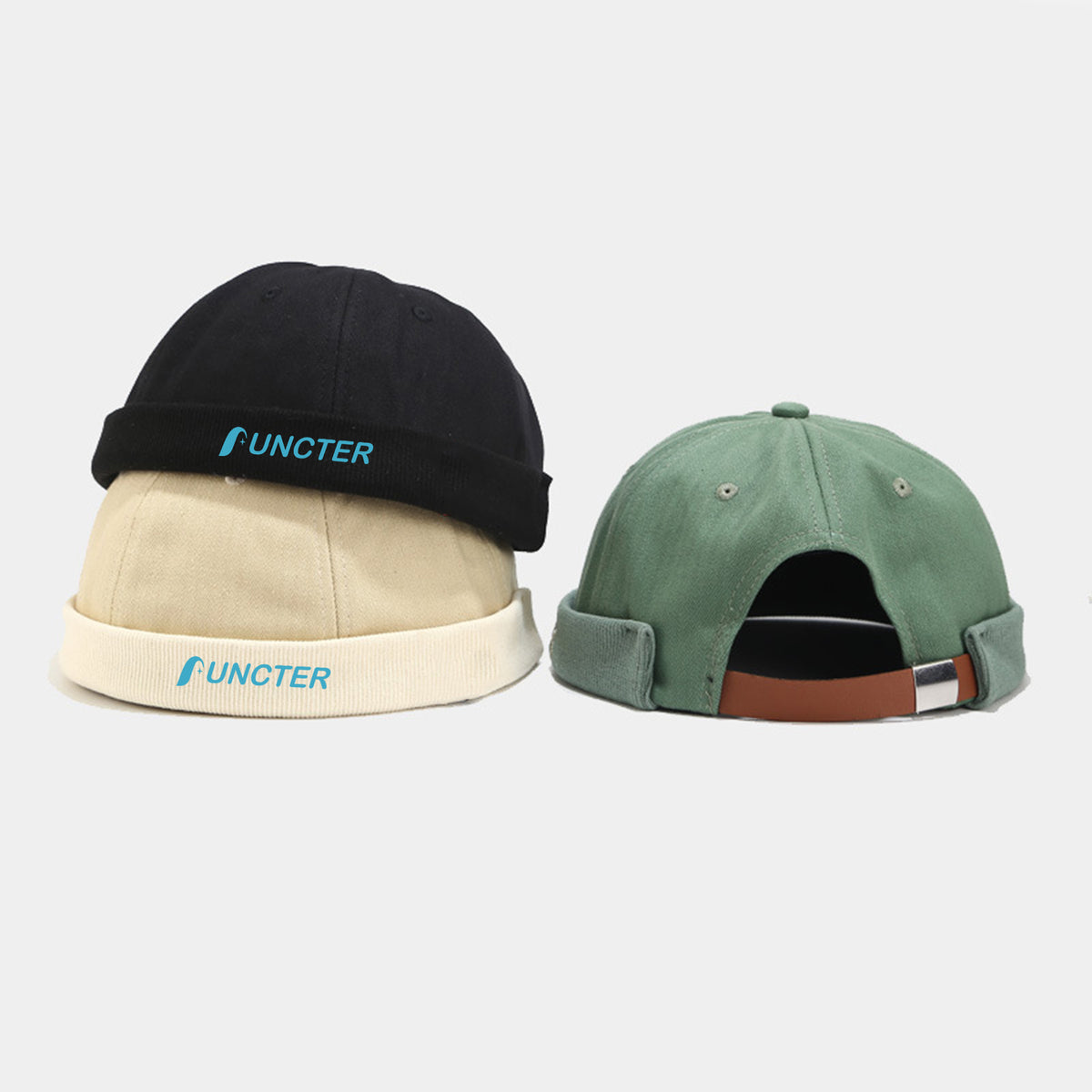 Cotton Adjustable Dockers Beanie Brimless Hat