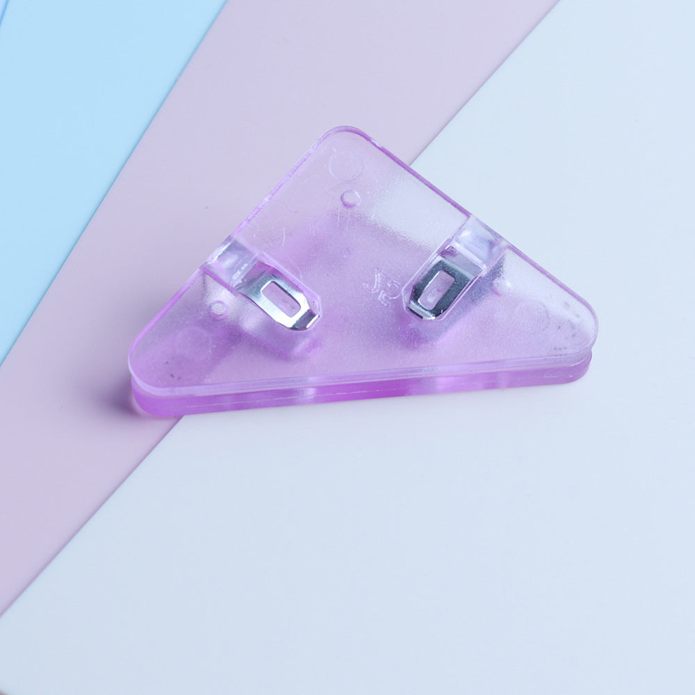 Triangle Book Corner Paper Clip Book Clips Prevent Books From Curling Clip Bookmark