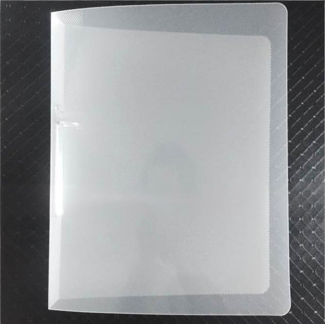 A4 Clear Hard Cover Round Ring Binders 2-Ring Binder Document Folder