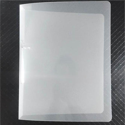 A4 Clear Hard Cover Round Ring Binders 2-Ring Binder Document Folder