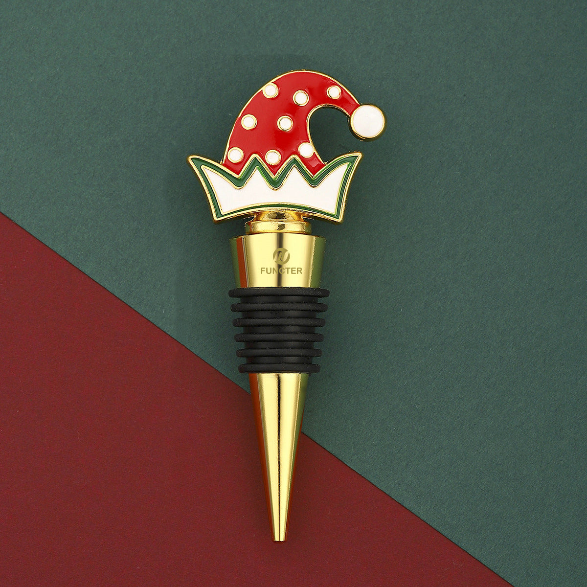 Christmas Hat Wine Stopper