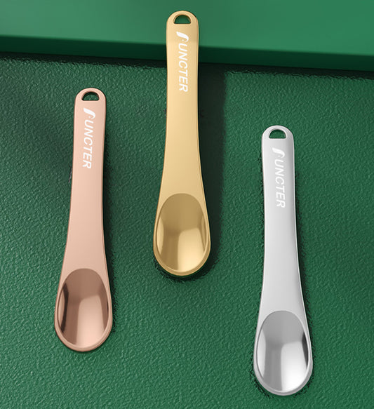 Mini Metal Cosmetic Skincare Spatula Facial Tool