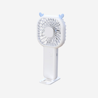 Adjustable Wind Speed Handheld Fan Rechargeable Mini Fan Phone Holder