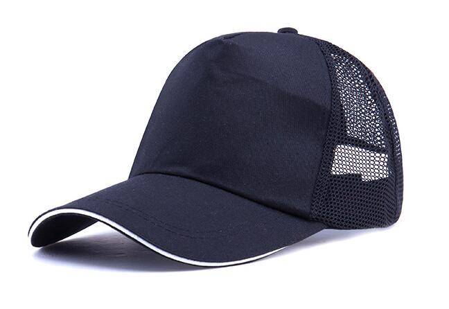 Promotional Unstructured Cotton Mesh Back Cap Trucker Cap