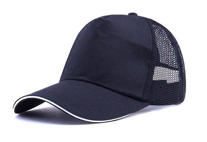 Promotional Unstructured Cotton Mesh Back Cap Trucker Cap