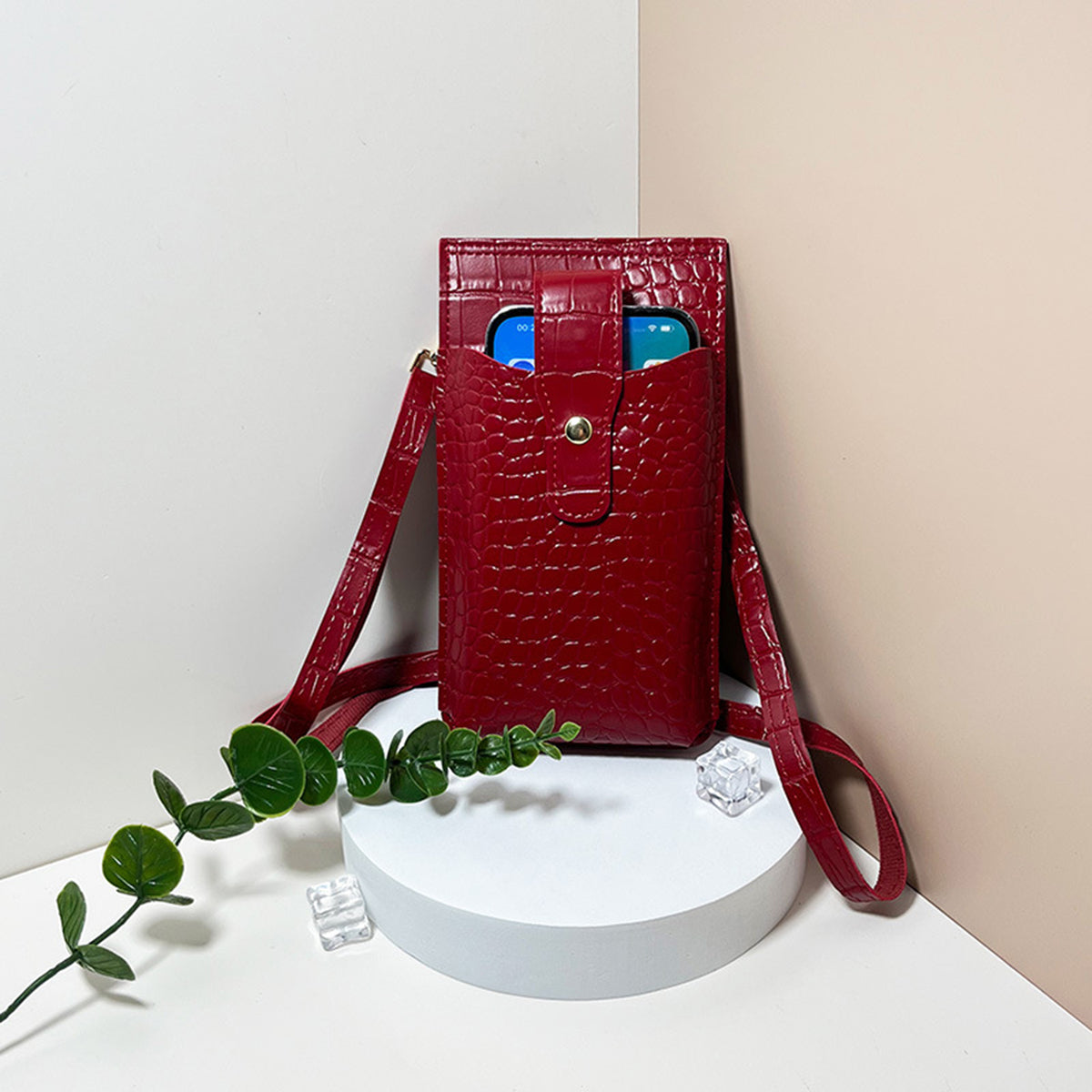 Cell Phone Purse Small Crossbody Bag for Women Mini Messenger Shoulder Handbag