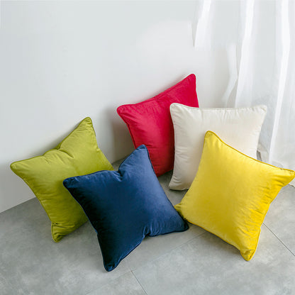 11.8 x 19.7" Premium Square Dutch Velvet Throw Pillowcase With Hidden Zipper
