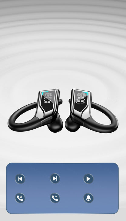 TWS Sports Earhook Business Earbuds
