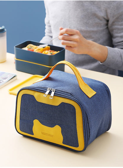 1440ml PP Material Bento Box Multi-layer Sealing Combination Basket Picnic Lunch Box(2 layer)