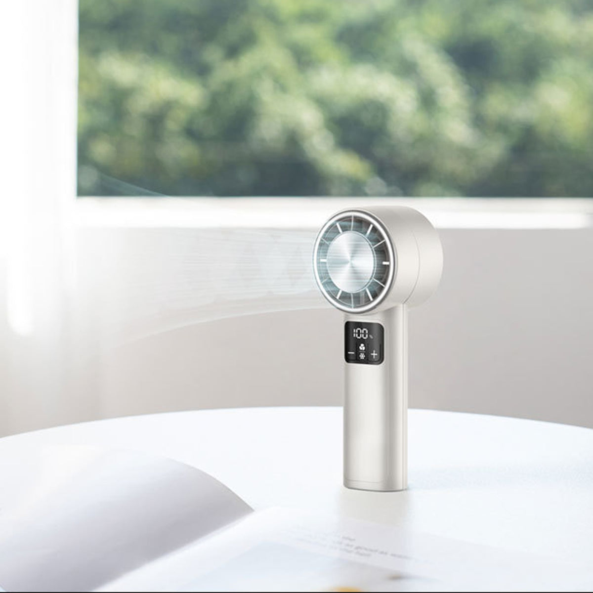 Portable Digital Display Cooling Fan