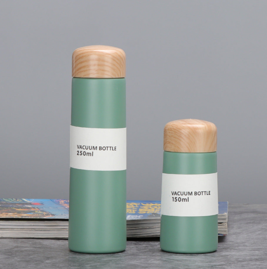 5oz/150ML 304 Stainless Steel Mini Insulated Water Bottle With Screw-on Lid Portable Vaccum Mug